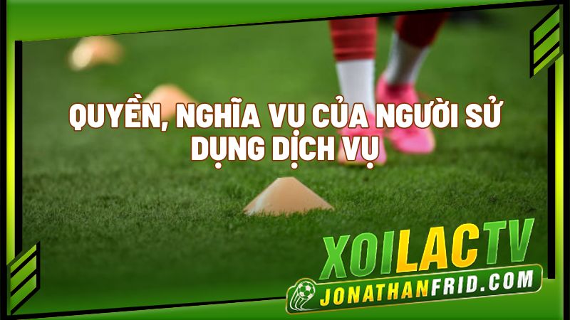 Quyền, nghĩa vụ của người sử dụng dịch vụ Quyền, nghĩa vụ của người sử dụng dịch vụ